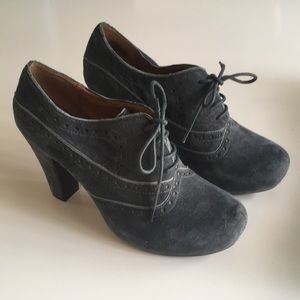 Mix Mooz Lance Bootie Navy Suede 10M